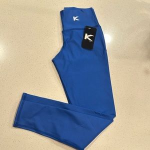 KRS Seamless Colombian Leggings Abdomen Control ButtLifting,Color (Turquoise)